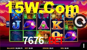 Sinta a adrenalina dos jogos de cassino com 7676 Bet